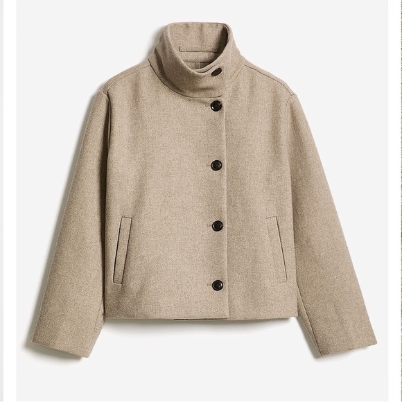 Wool funnel neck coat from Rw&Co - Picture 2 of 6
